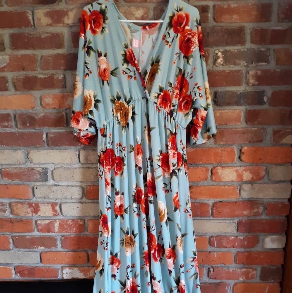 XL Floral Maxi